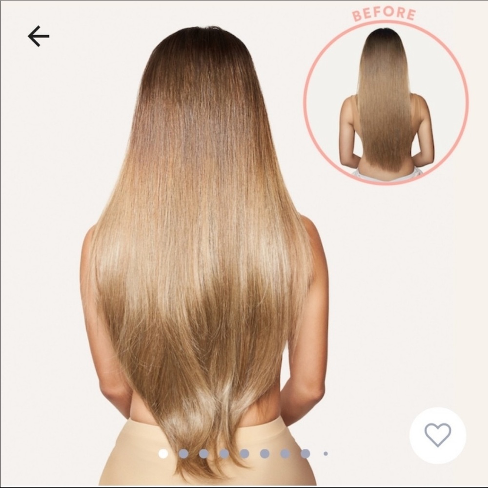 I clip INH hair clip honey
